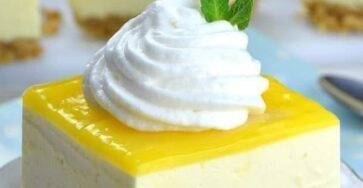 No-Bake Lemon Cheesecake Bars