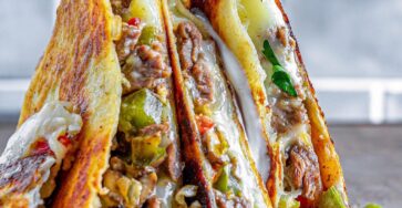 Philly Cheesesteak Quesadillas