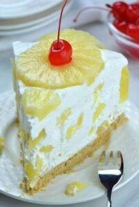 No_Bake Pineapple Cream Dessert