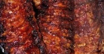 Baked BBQ Baby Back Ribs