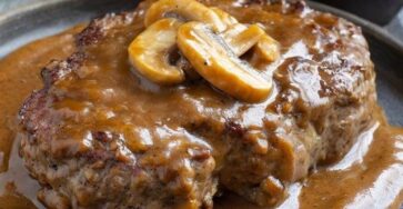 delicious Salisbury steak