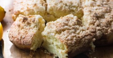 LEMON SUGAR CRUMB CAKE