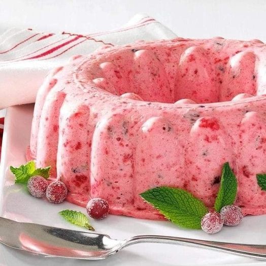 Cranberry Marshmallow Jell-O Salad