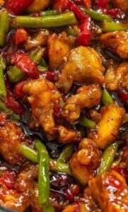 Chicken and Green Bean Stir Fry