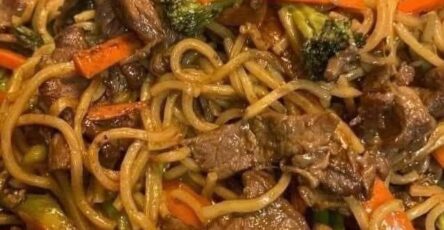 Homemade Beef Lo Mein