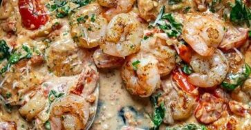 Creamy Tuscan Shrimp