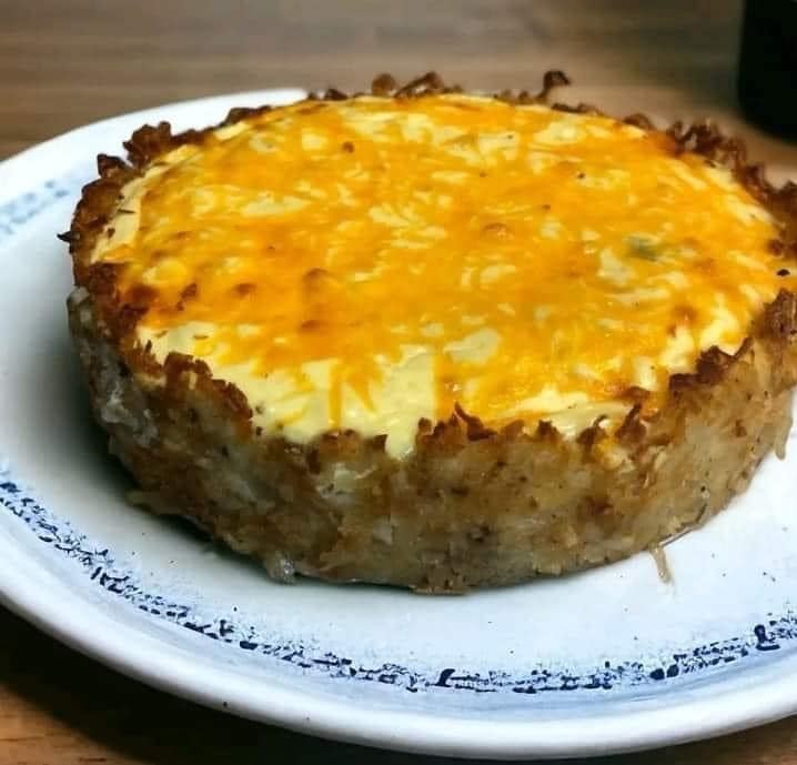 Crusted Bacon & Cheddar Quiche