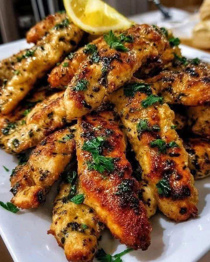 Garlic Butter Herb Chicken Tenders