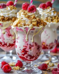  Raspberry Cheesecake Milkshake