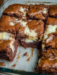Cheesecake Brownies