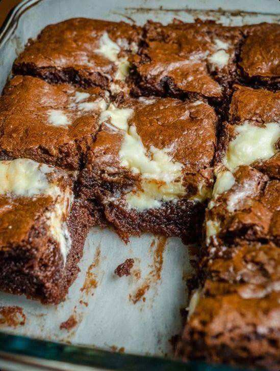 Cheesecake Brownies