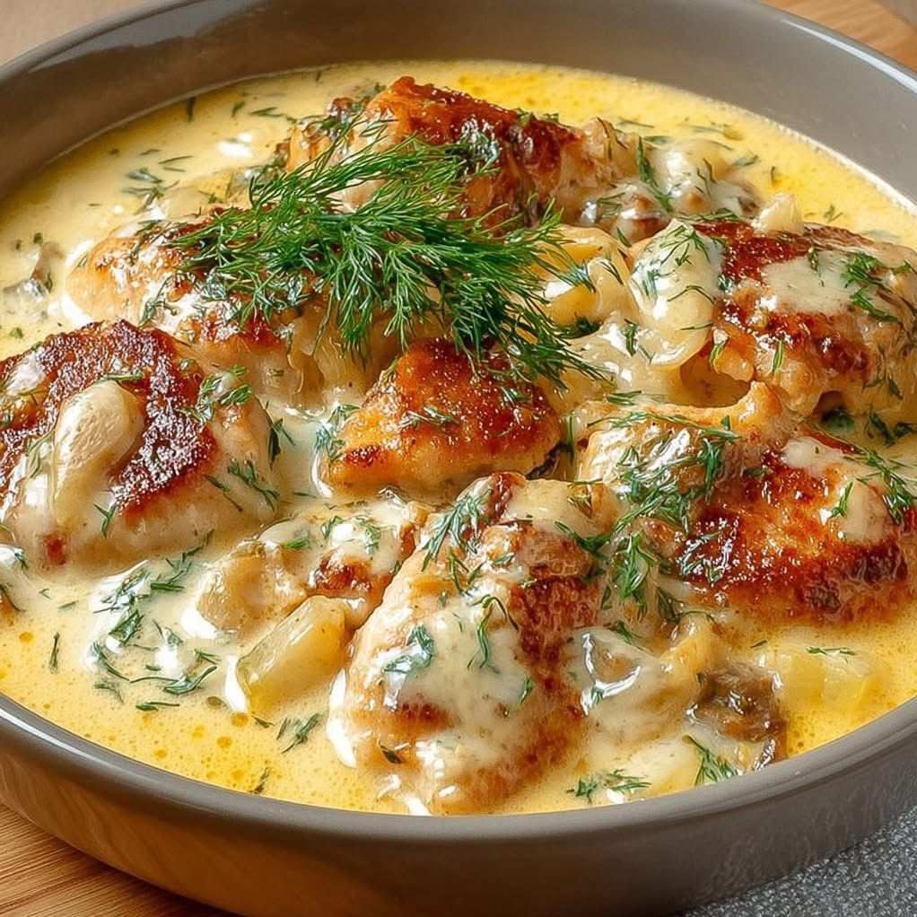 Creamy Garlic Dill Chicken