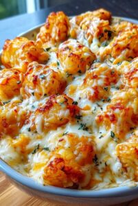 Cheesy Tater Tot Casserole