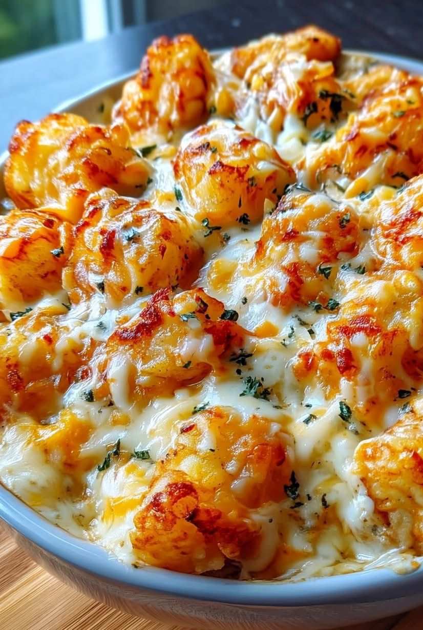 Cheesy Tater Tot Casserole