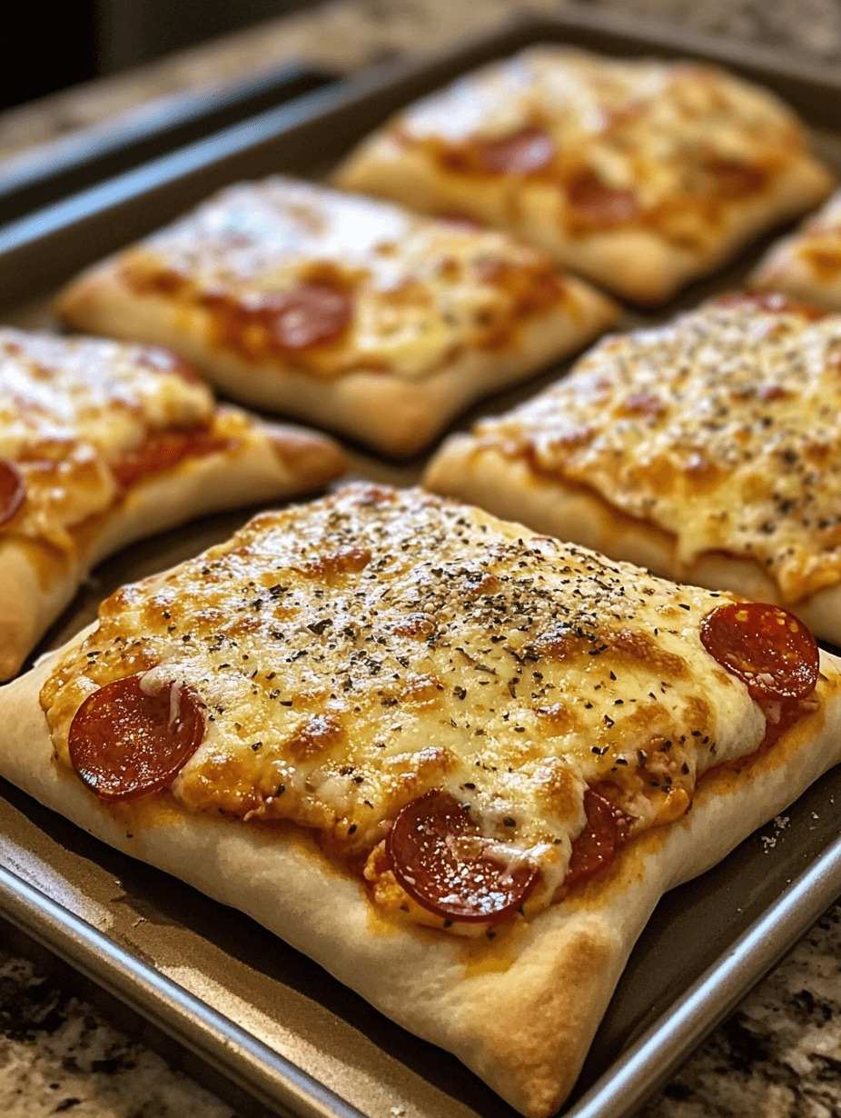 Pepperoni Pizza Squares