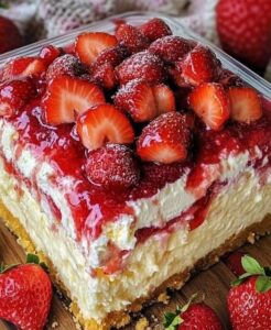 Strawberry Cheesecake Bars