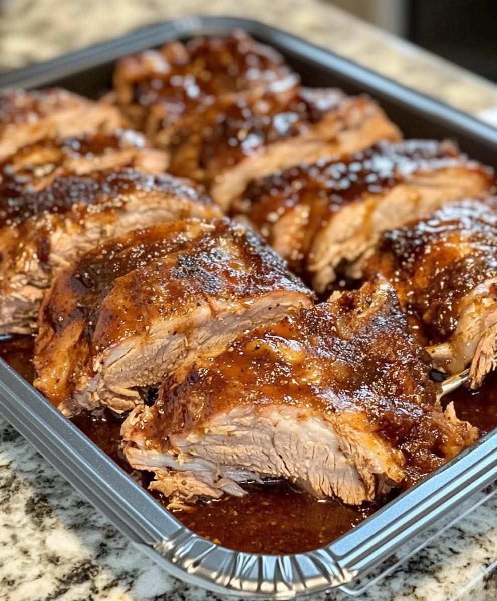 Slow-Baked BBQ Pork Shoulder
