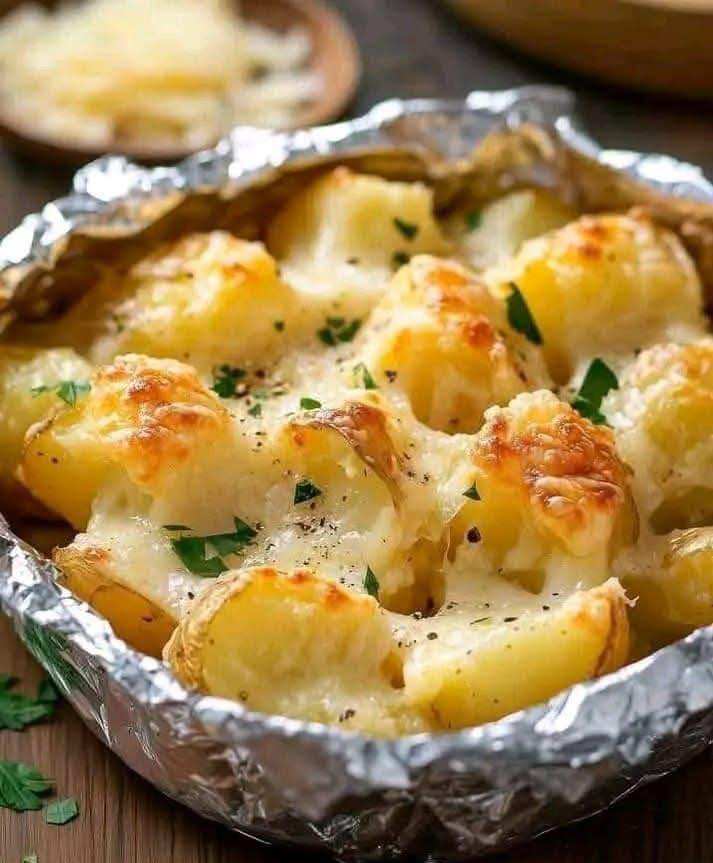 Parmesan Baked Potatoes