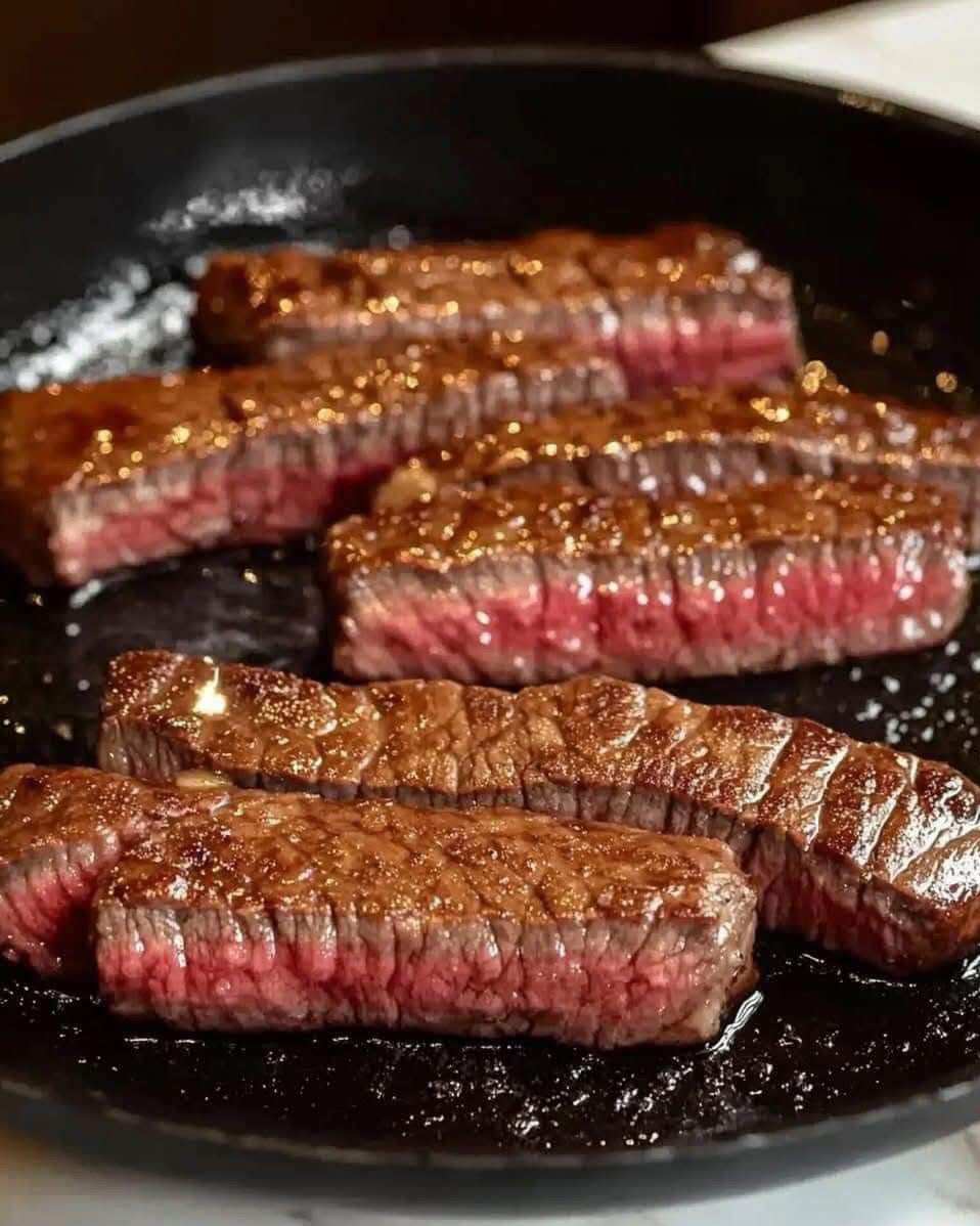 Pan-Seared Steak with Butter Baste