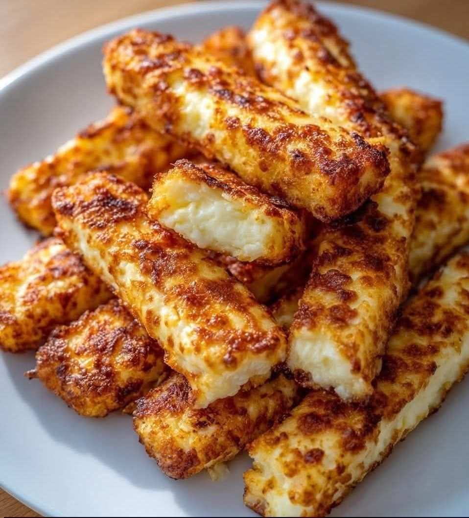 Crispy Fried Cheese Sticks